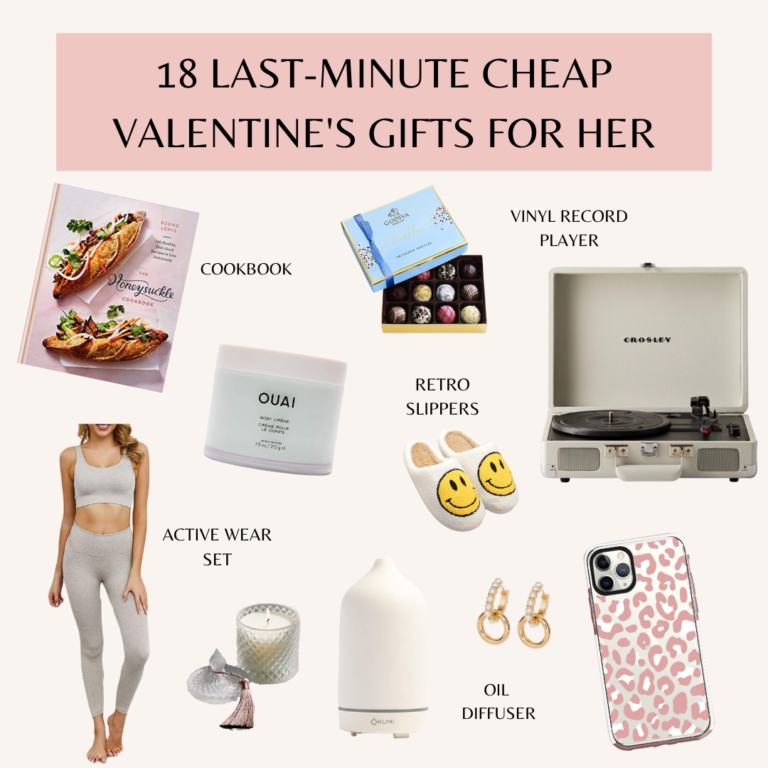 18 Last-Minute Cheap Valentine’s Day Gifts for Her