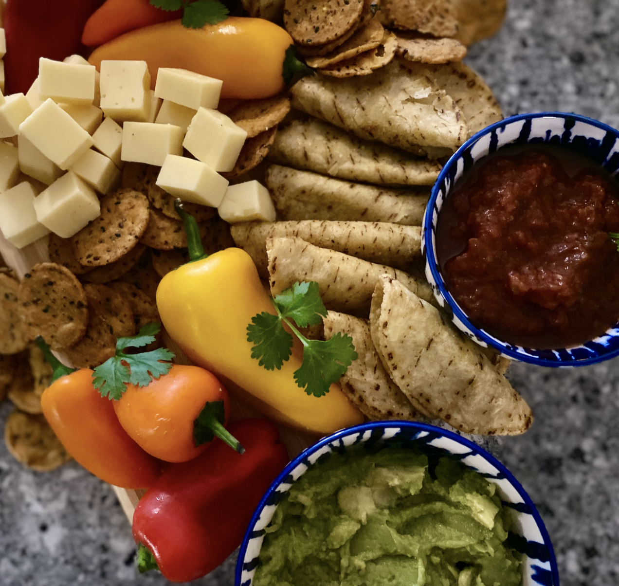 Sweet & Spicy Mexican Charcuterie Board