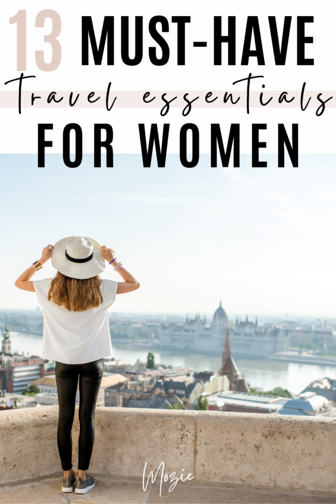 Travel essentials for women