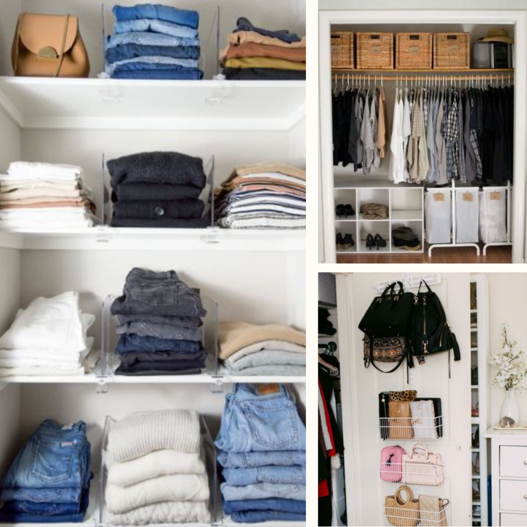 10 Super Simple Closet Organization Hacks for Small Closets - Mozie