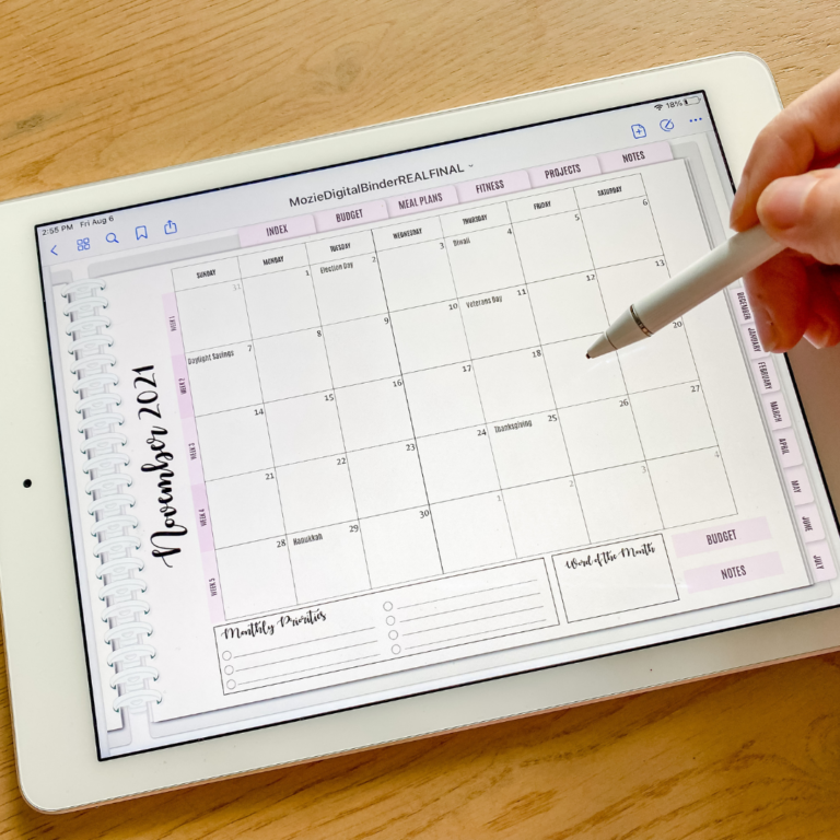 5 Reasons Why You Should Use a Goodnotes Digital Planner