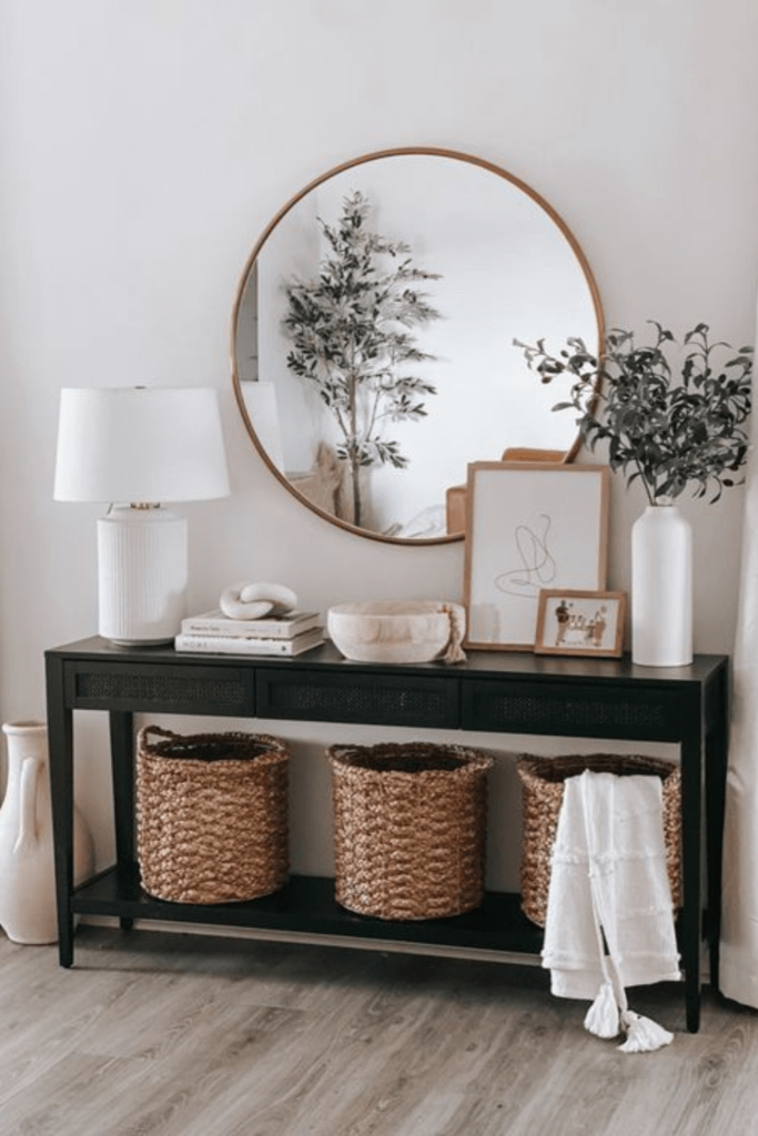 entry table decor ideas