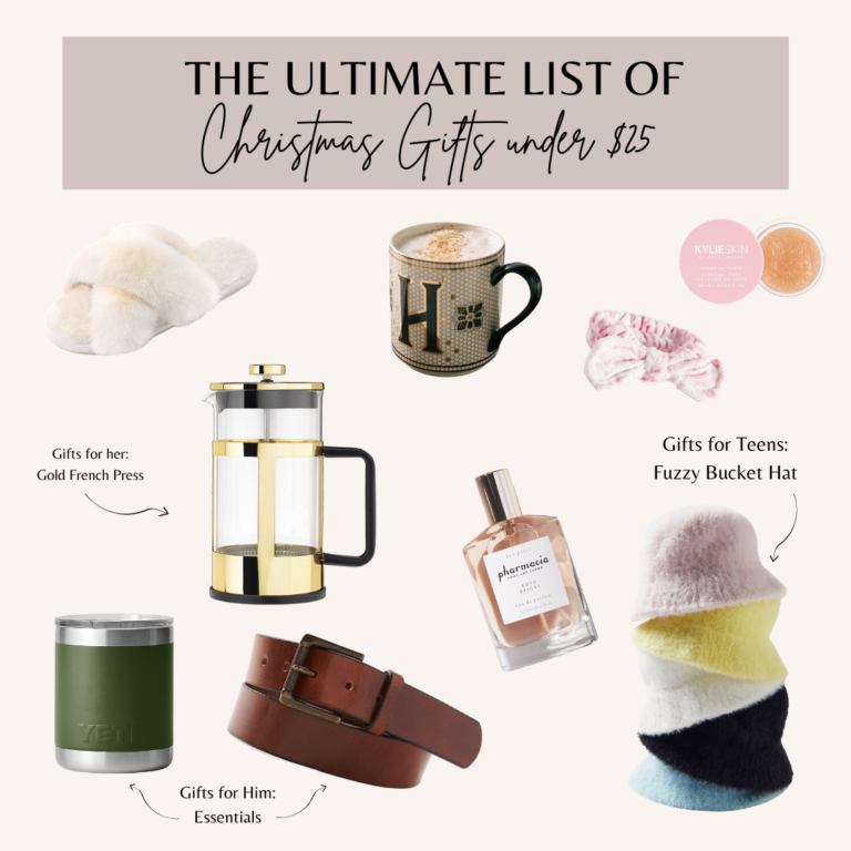 The Ultimate List of Best Christmas Gifts Under $25