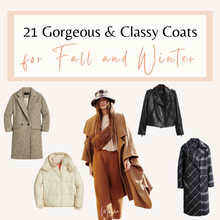 21 Gorgeous and Classy Women’s Coats for Fall and Winter: How to get the Perfect Street Style Look