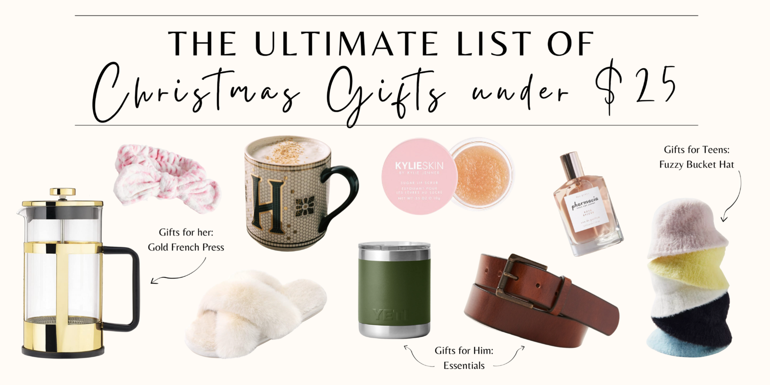 The Ultimate List of Best Christmas Gifts Under 25 Mozie