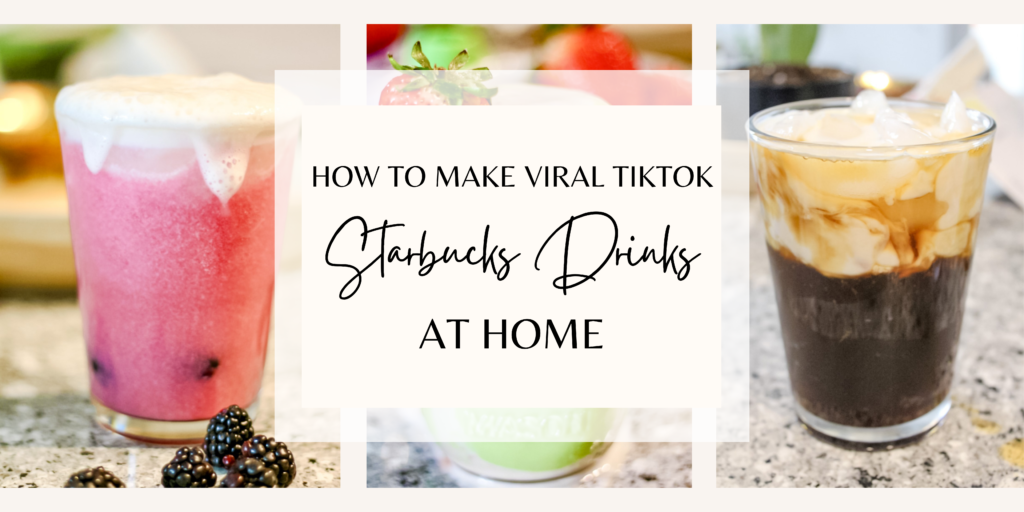 Recipe Roundup: How to Make Viral TikTok Starbucks Drinks At Home