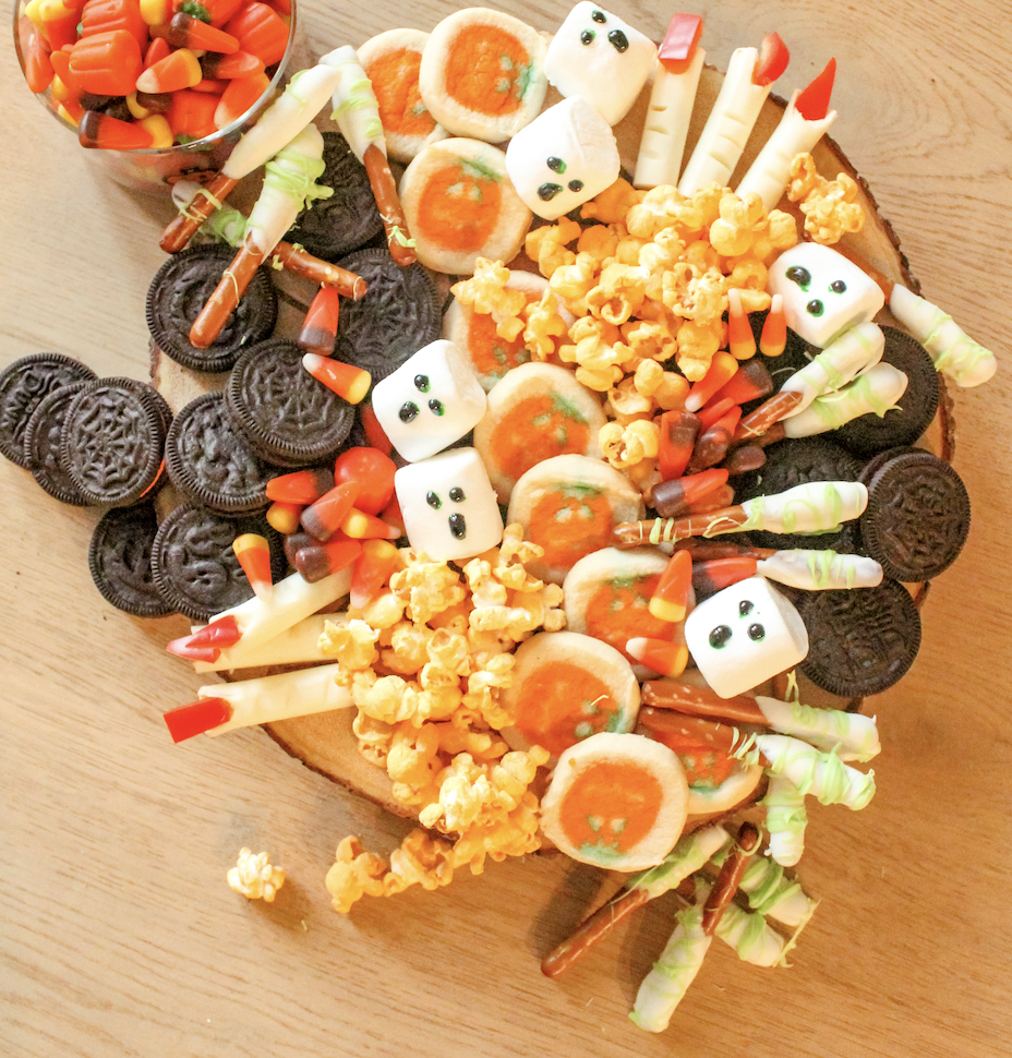 Insanely Cute Halloween Charcuterie Board for Spooky Season