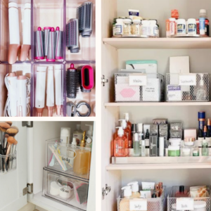 8 Clever Bathroom Cabinet Organization Ideas | How to Organize Your Bathroom Cabinets