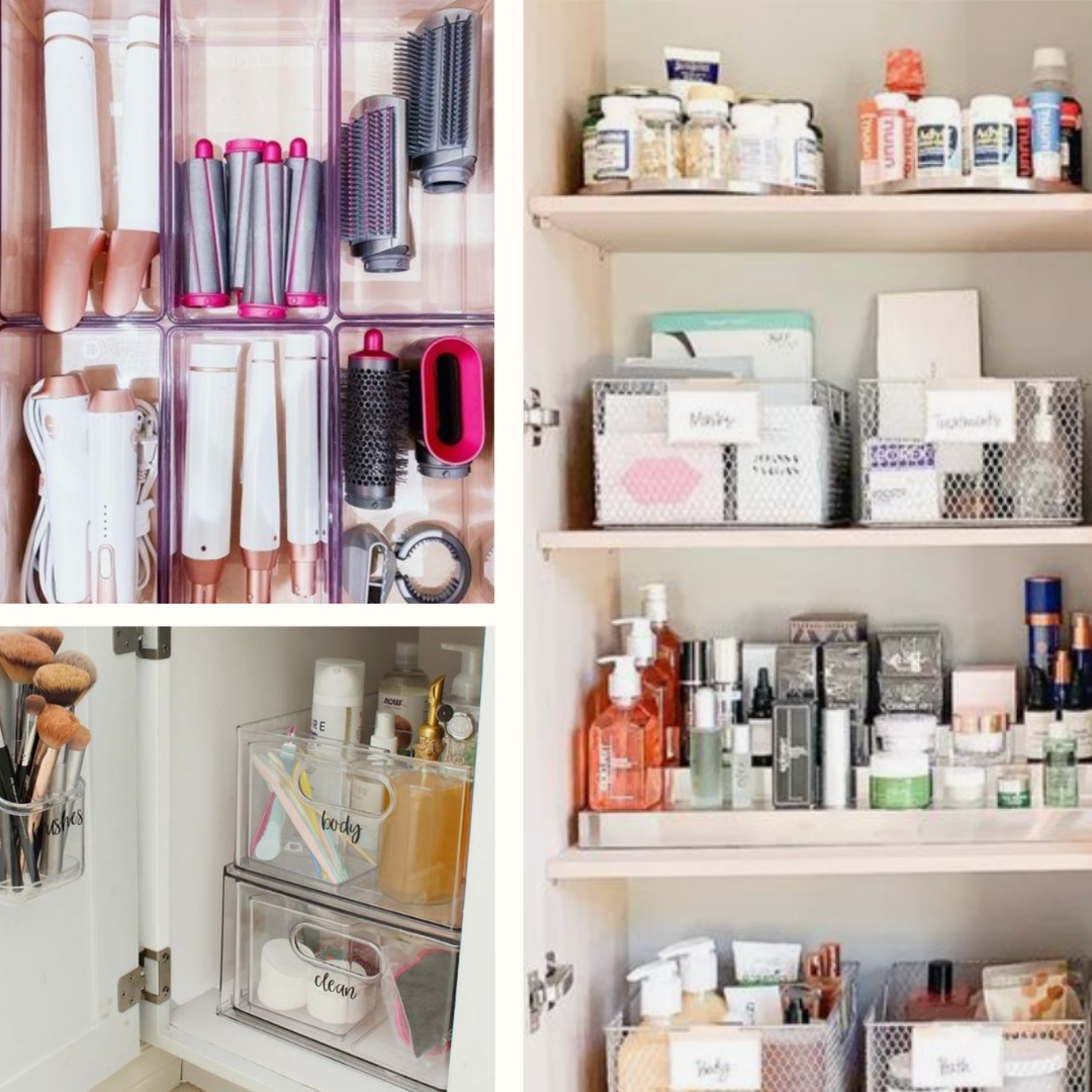 19 Clever Ways to Organize Bathroom Cabinets