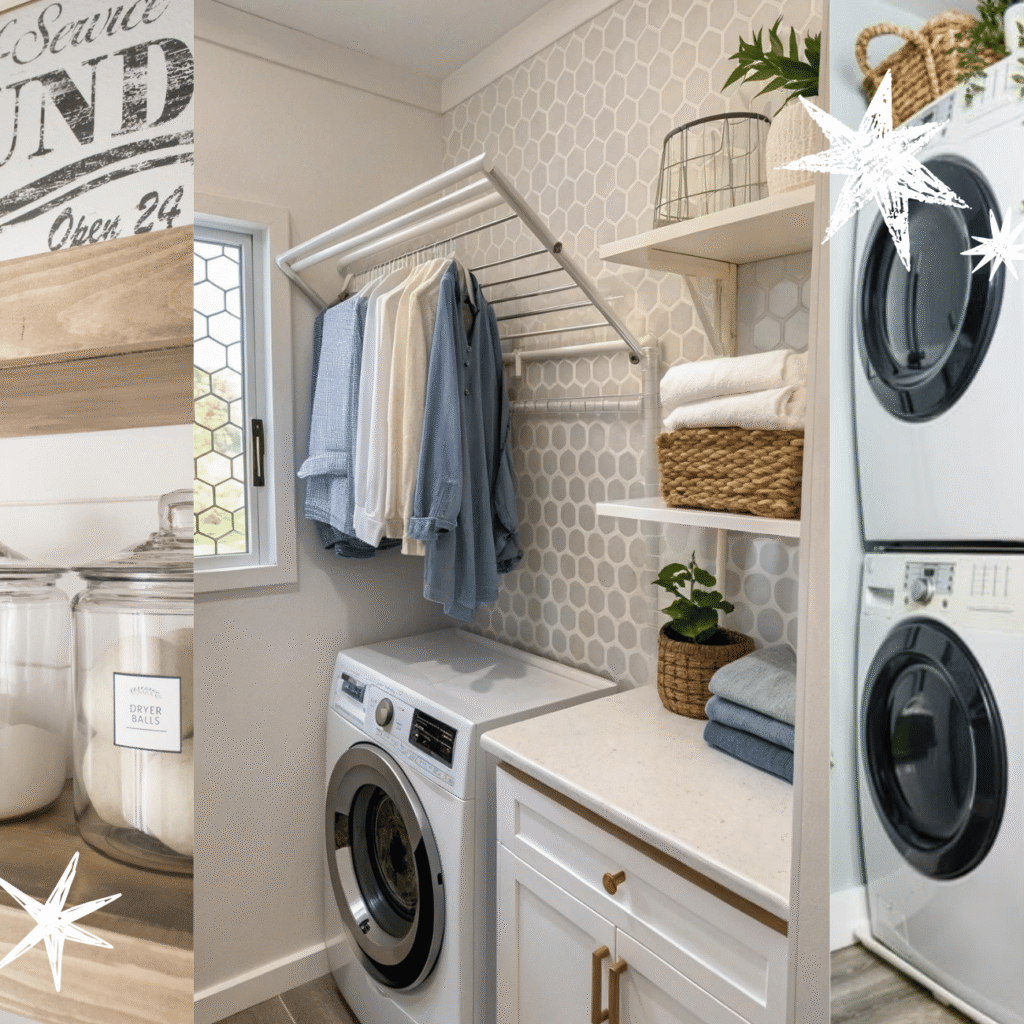 small laundry room organization ideas