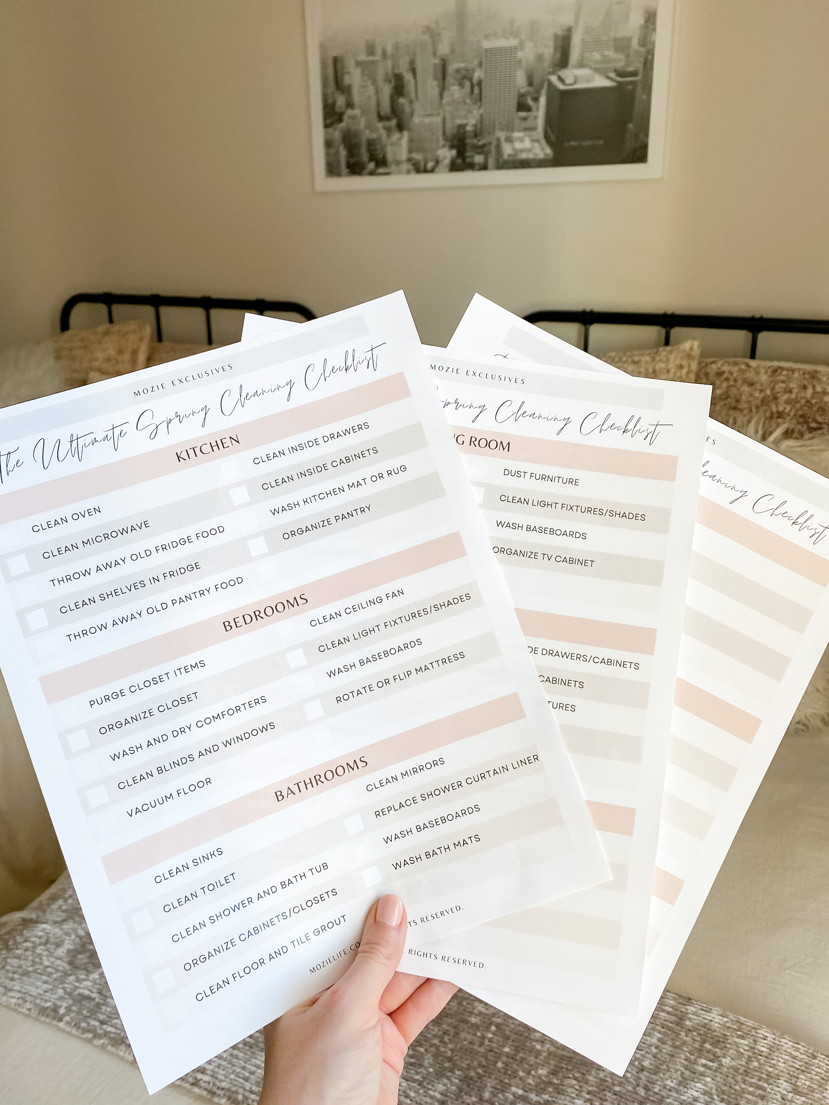 The Ultimate Spring Cleaning Checklist for 2022 | How to Spring Clean Every Part of Your Home