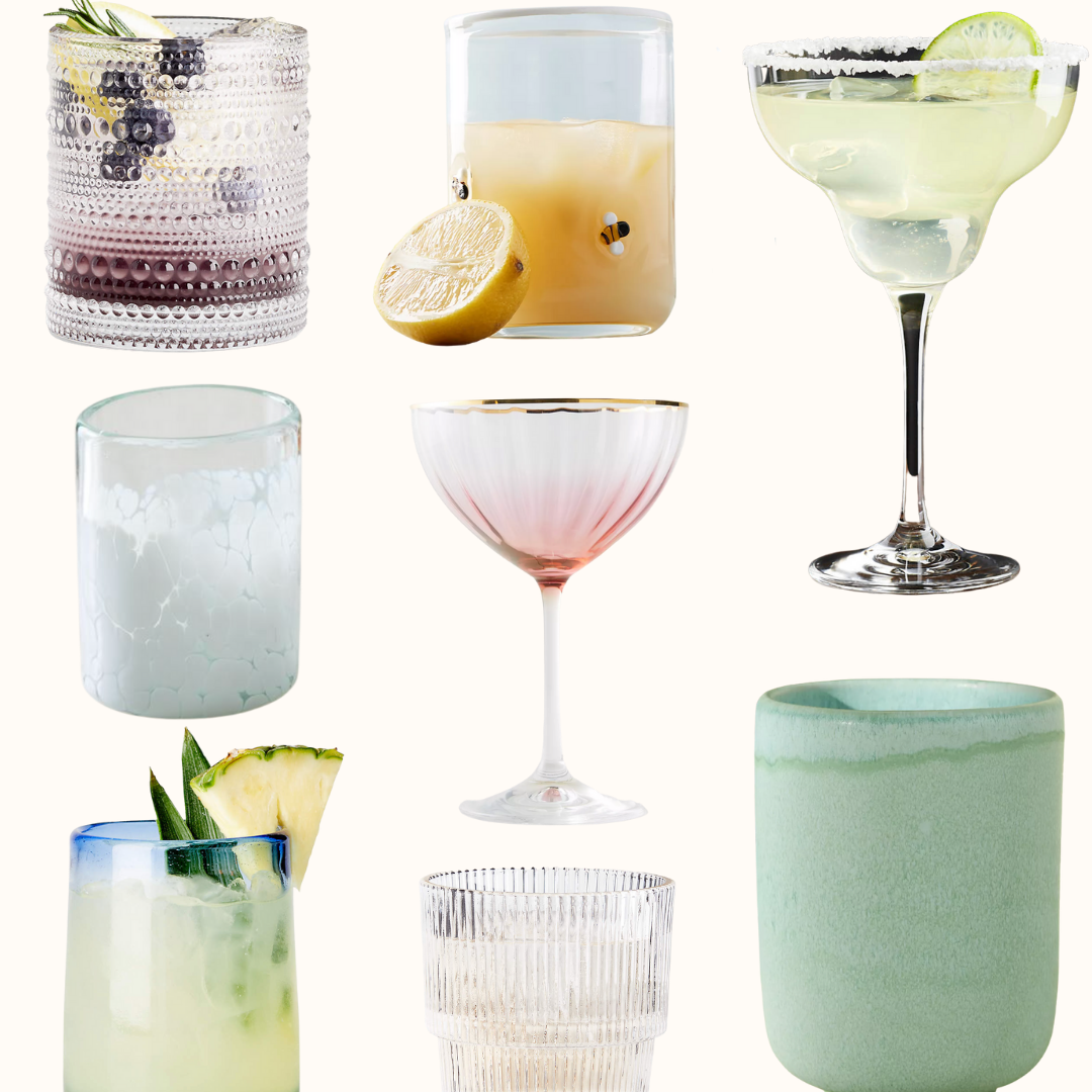 16 Insanely Aesthetic Bar Cart Glasses for Your Next Happy Hour - Mozie