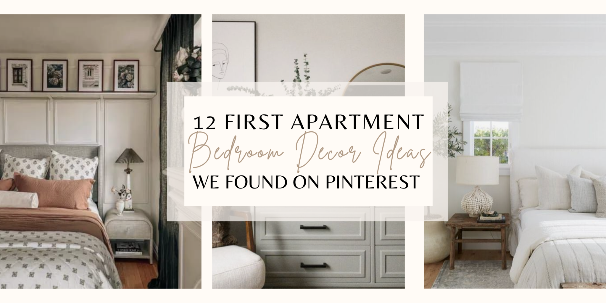 12 First Apartment Bedroom Decor Ideas We Found on Pinterest Mozie