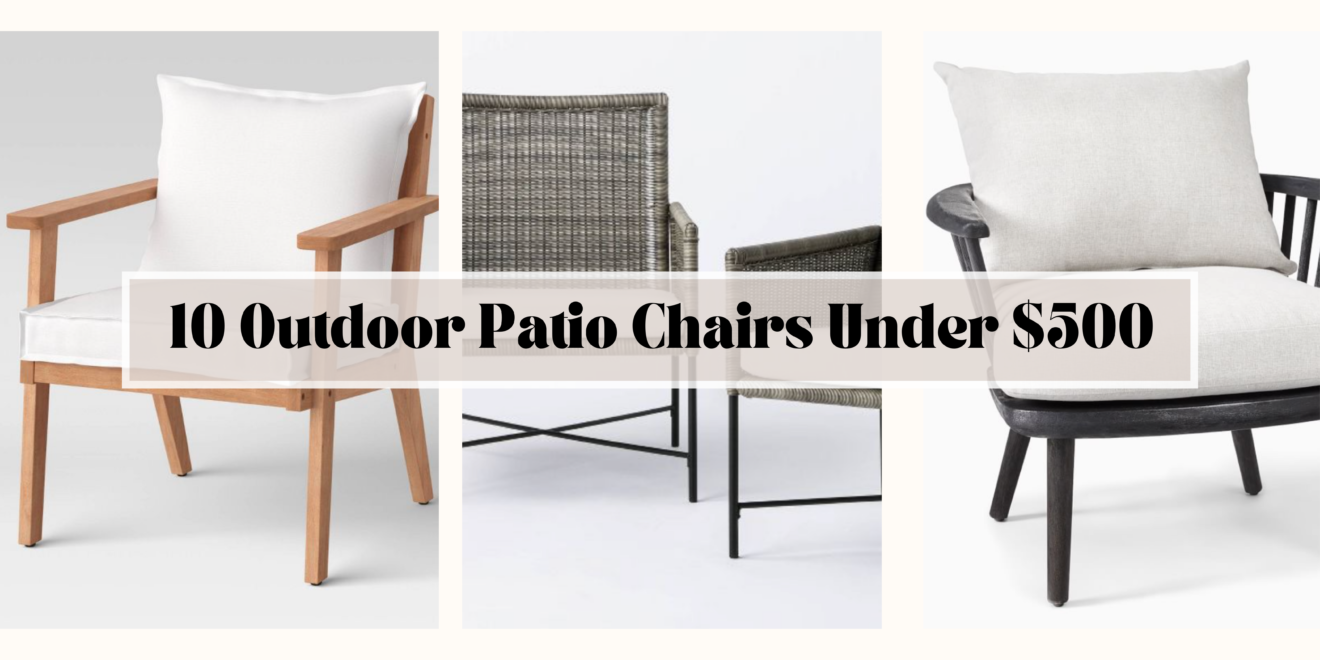 10 Best Affordable Outdoor Patio Chairs Under 500 Mozie