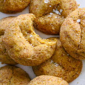 Soft and Chewy Pumpkin Spice Cookies