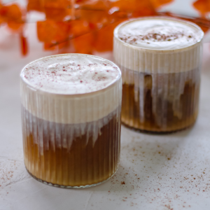 homemade pumpkin sweet cream cold brew