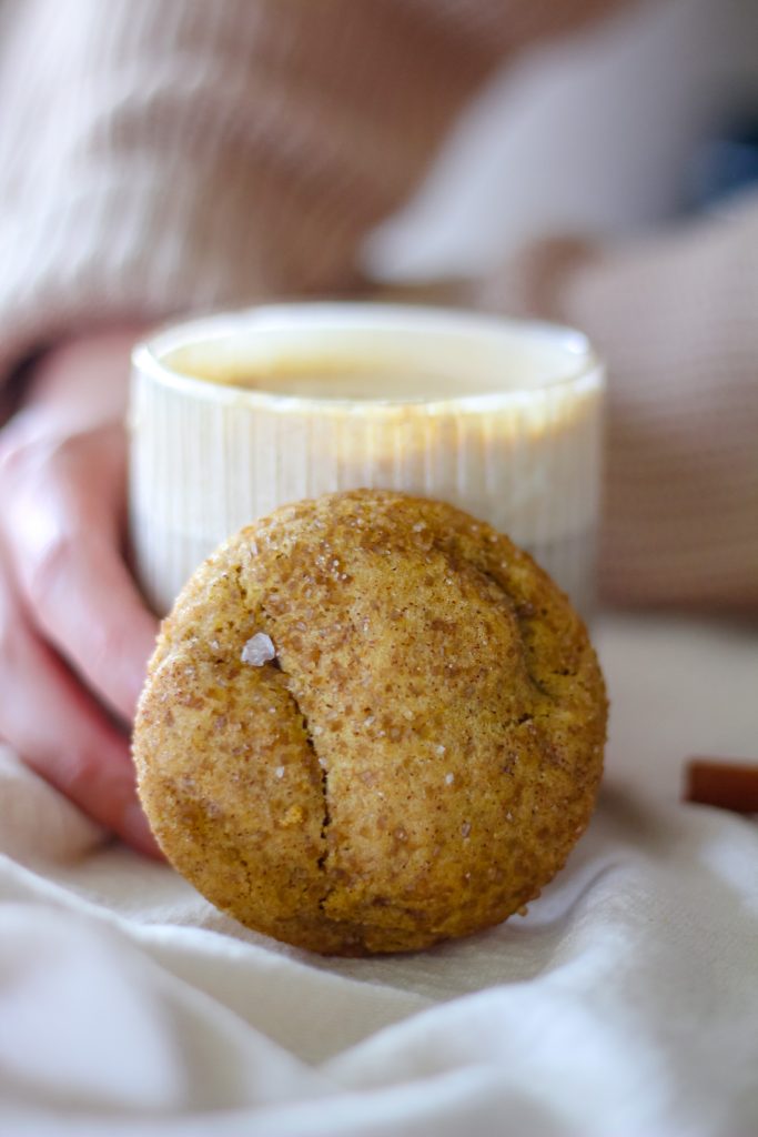 soft and chewy pumpkin spice cookies