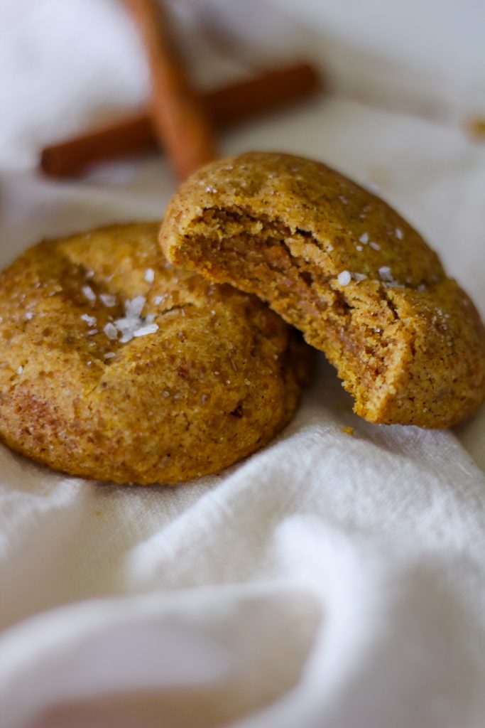 Soft and Chewy Pumpkin Spice Cookies