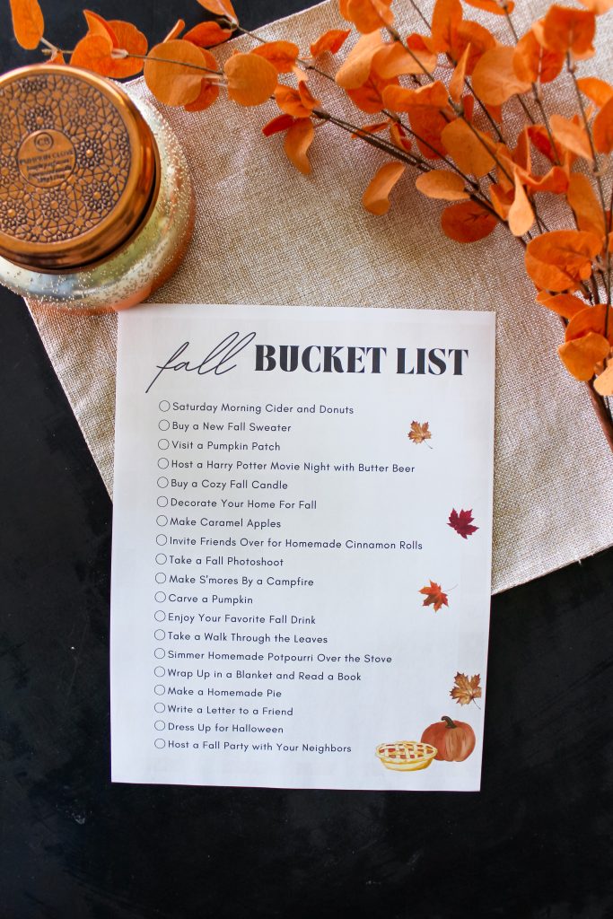 The Ultimate Fall Bucket List for 2022