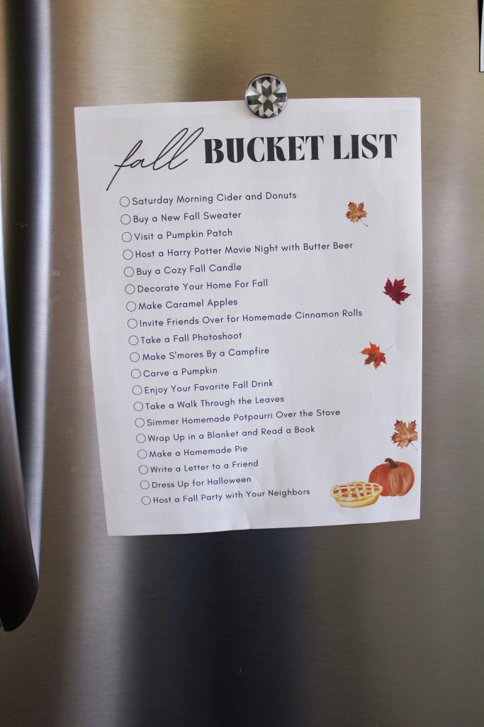 The Ultimate Fall Bucket List for 2022