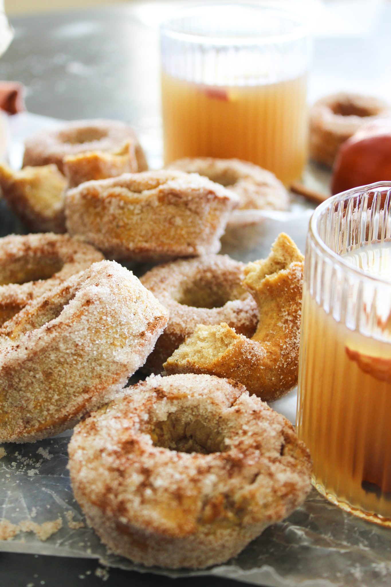 Air Fryer Apple Cider Donuts Mozie