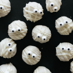 Festive Halloween Mummy Pumpkin Spice Oreo Truffles