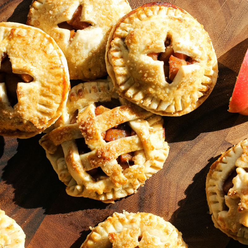 Homemade Mini Cinnamon Apple Butter Pies Mozie