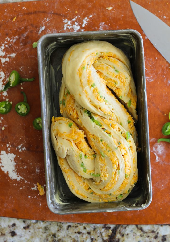 Swirled Jalapeño Cheese Bread