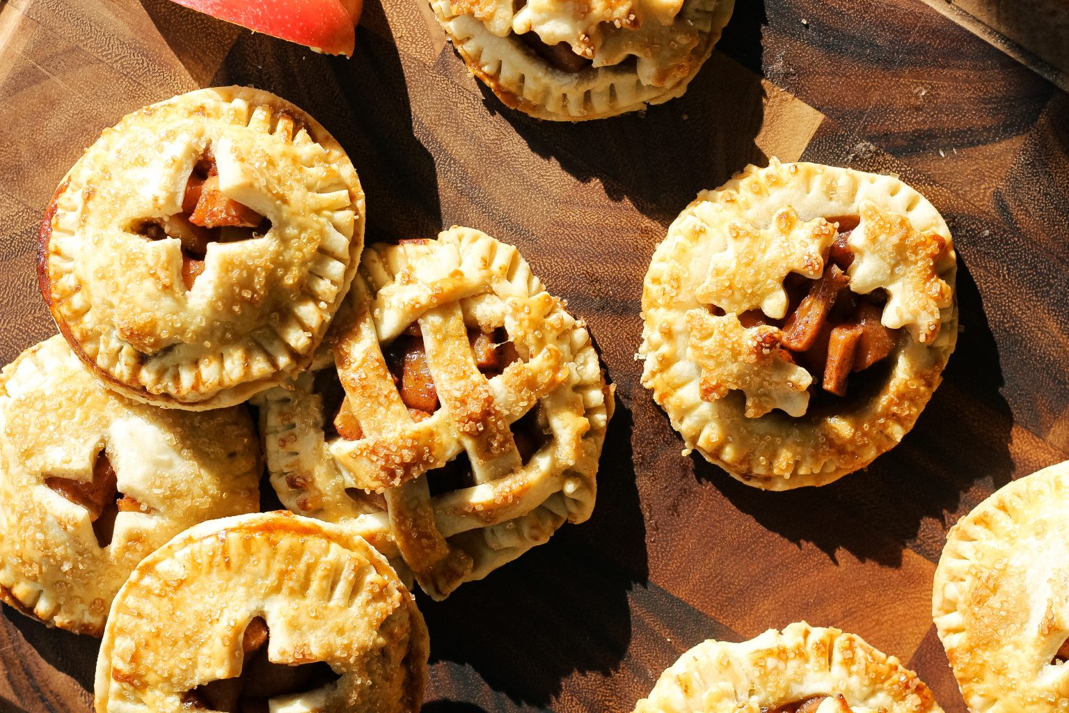 Homemade Mini Cinnamon Apple Butter Pies