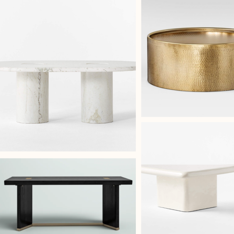 16 Stunning Modern Coffee Tables to Complete Your Living Room