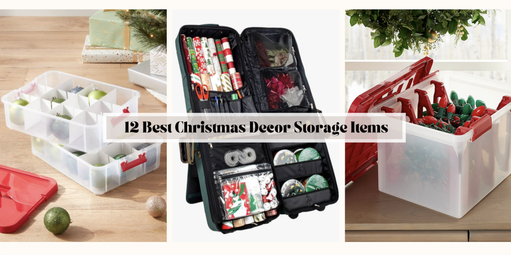 Best Christmas Decor Storage Items
