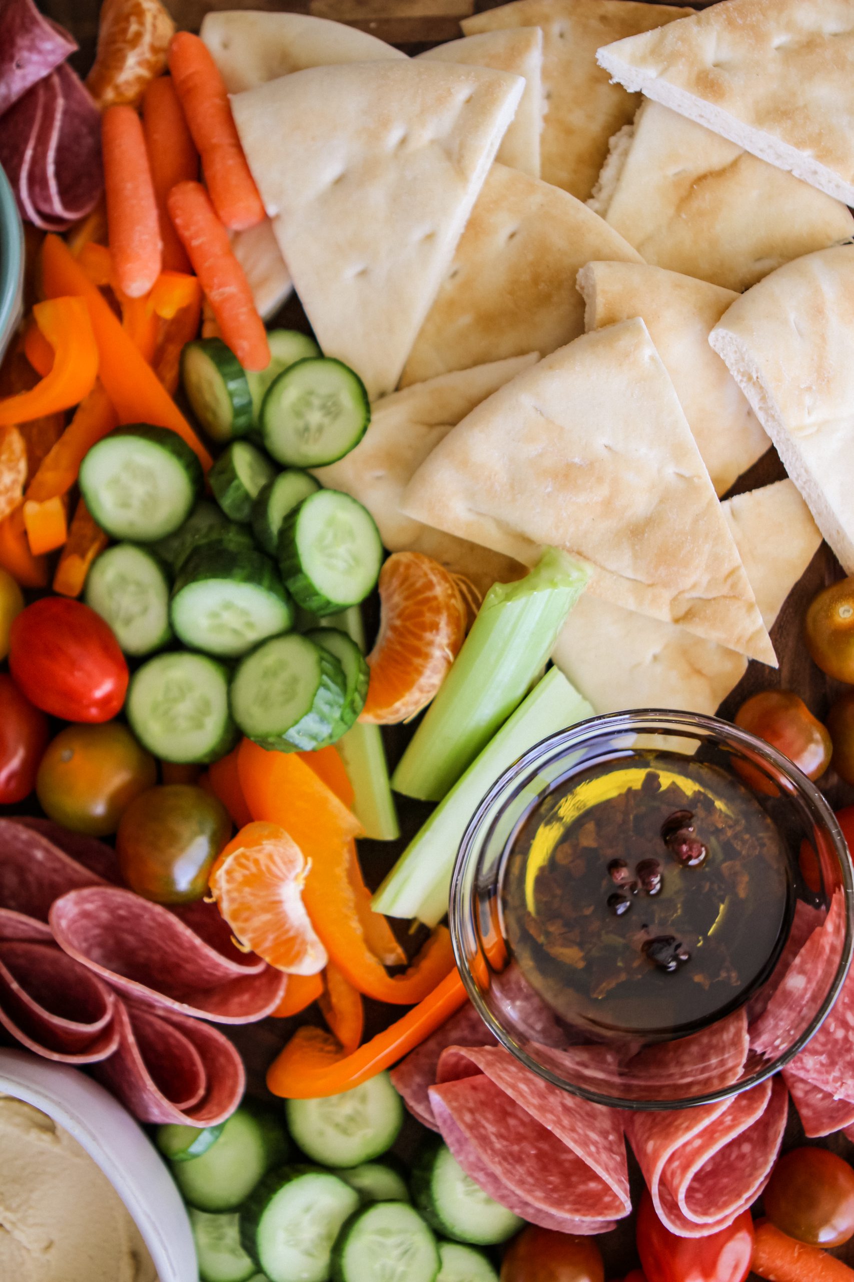 Easy Mediterranean Mezze Board