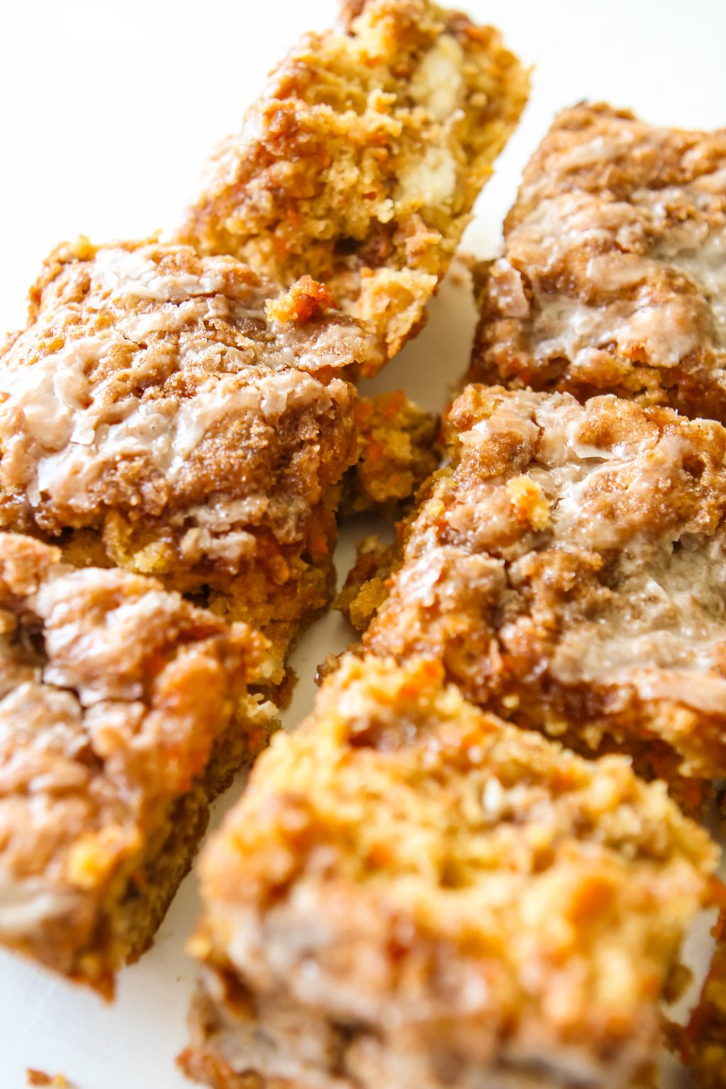 Carrot Cake Coffee Cake with Cream Cheese Filling Mozie