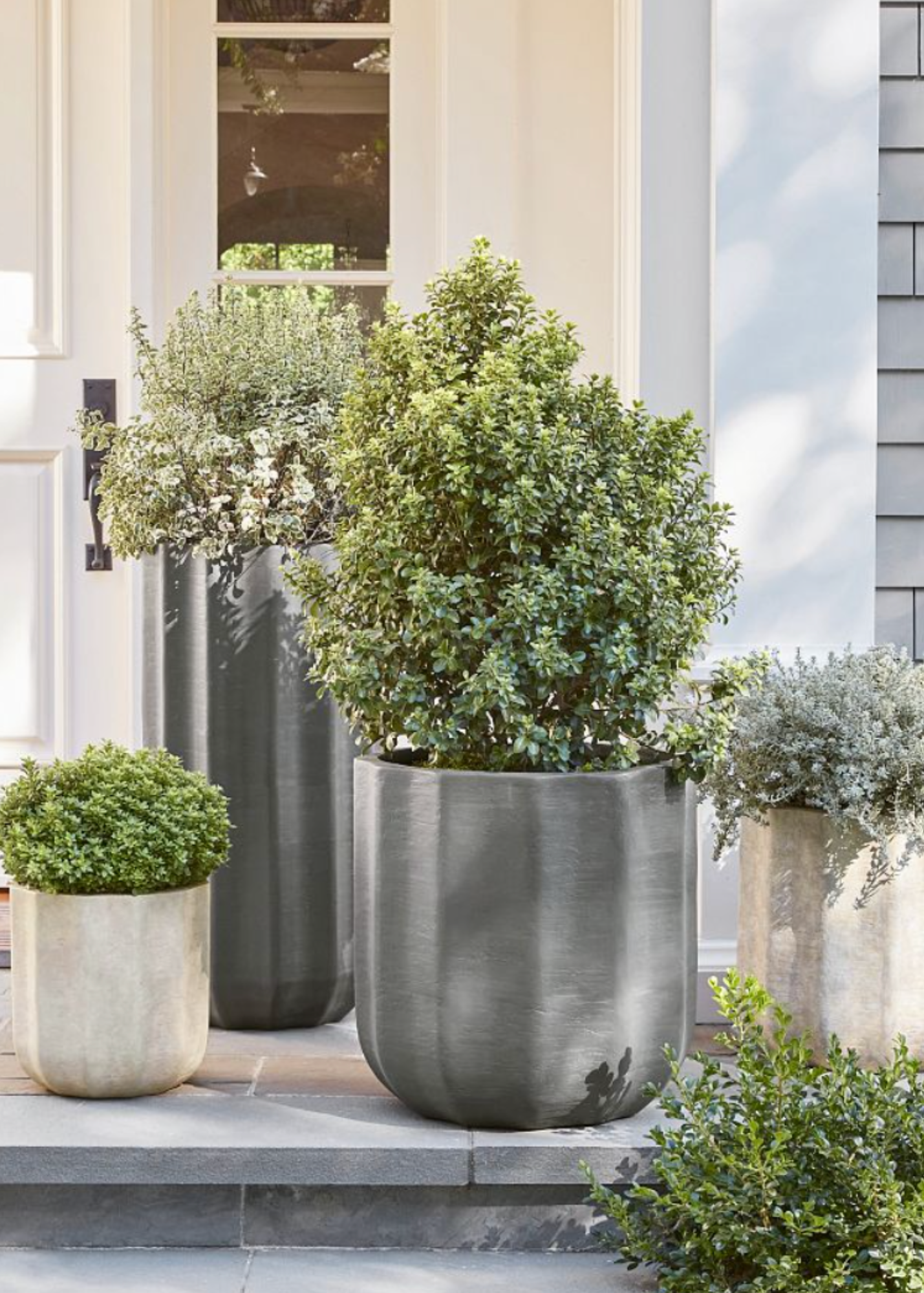 modern outdoor pots and planters