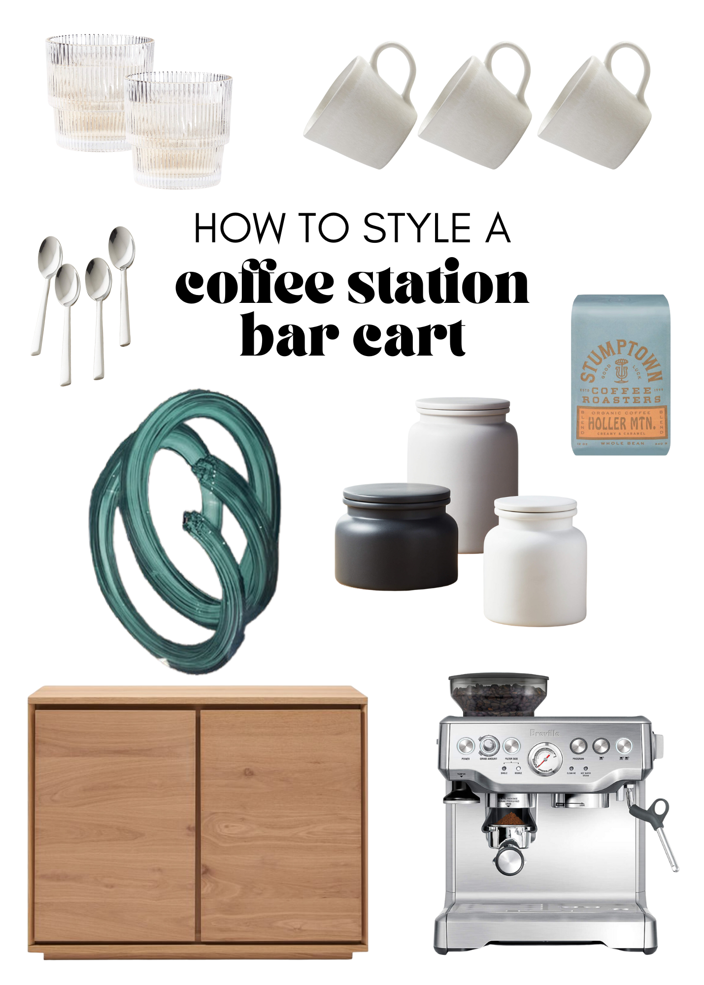 how to style your bar cart