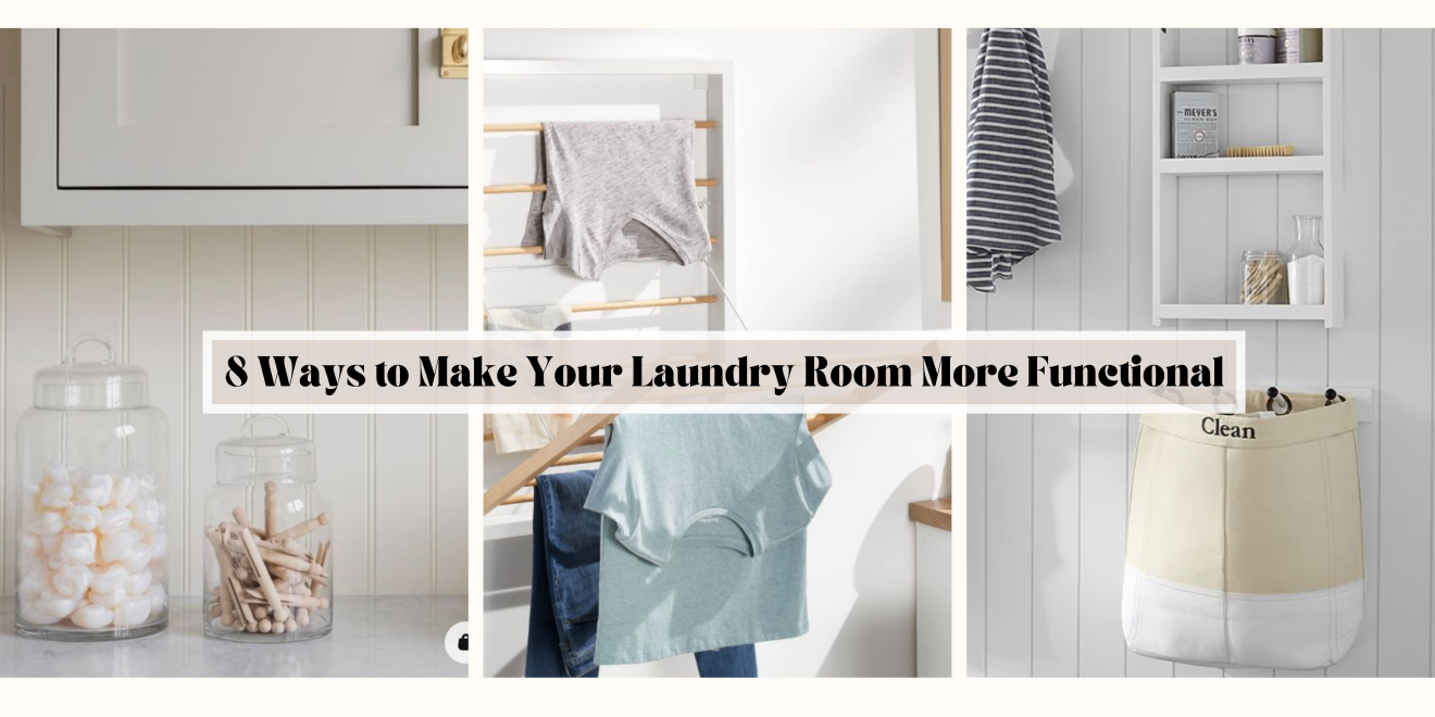 Small Laundry Room Hacks: 8 Easy Ways to Make Your Laundry Room More ...