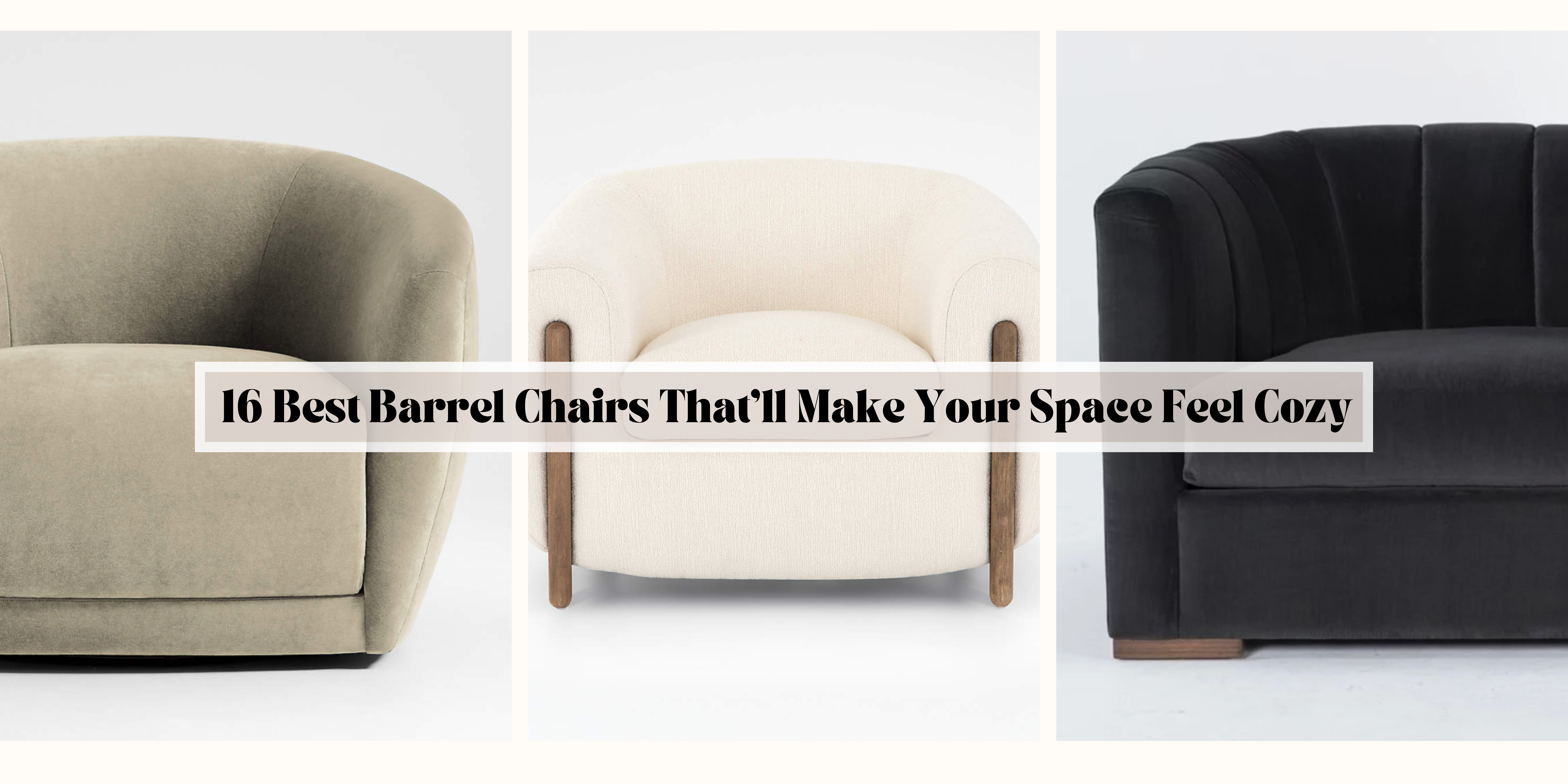 best barrel chairs