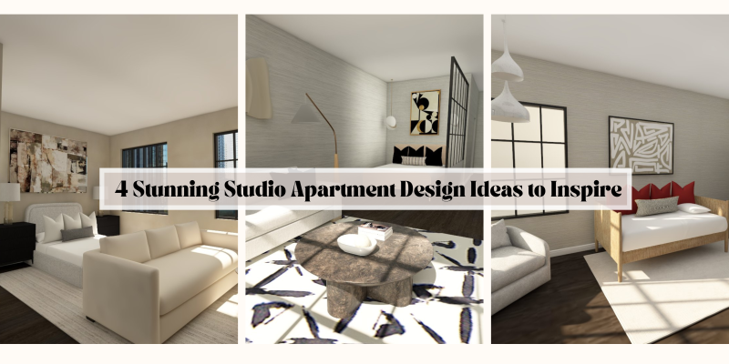 4 Stunning Studio Apartment Design Ideas to Inspire - Mozie