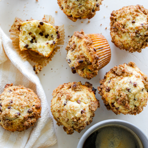 Espresso Chocolate Chip Muffins