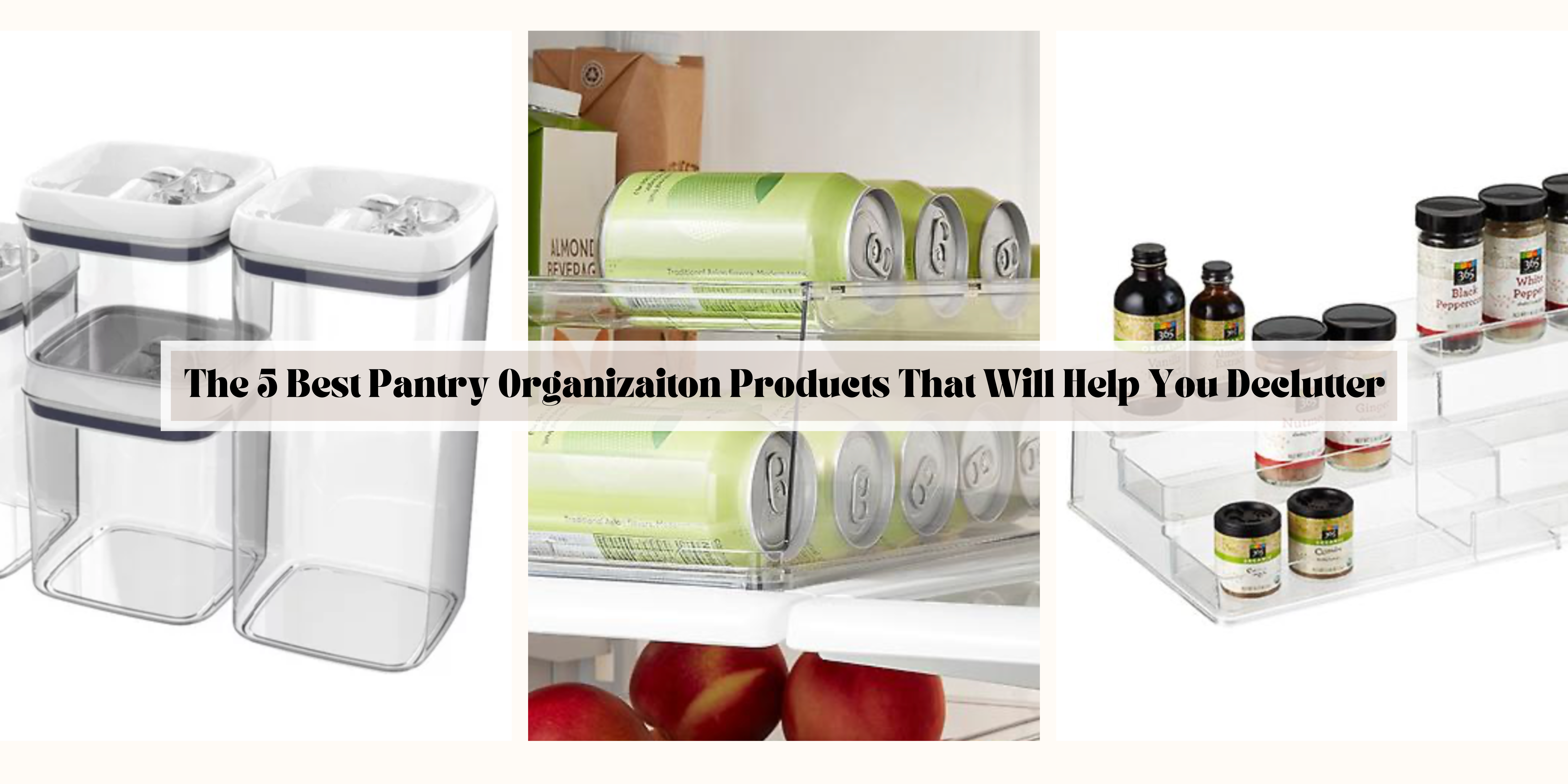 best pantry organization items
