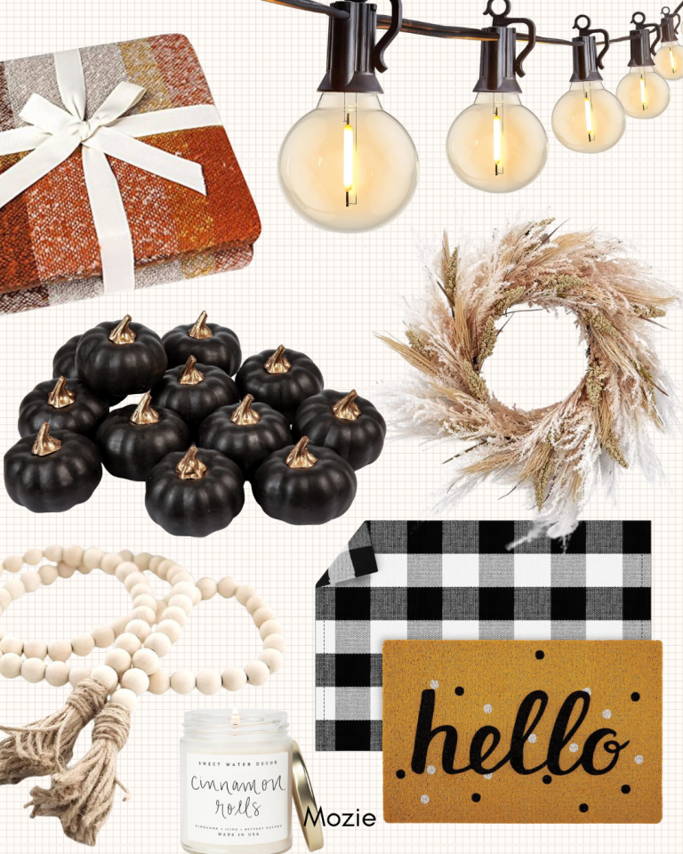 21+ Insanely Cute Amazon Fall Decor Items You’ll Obsess Over Mozie