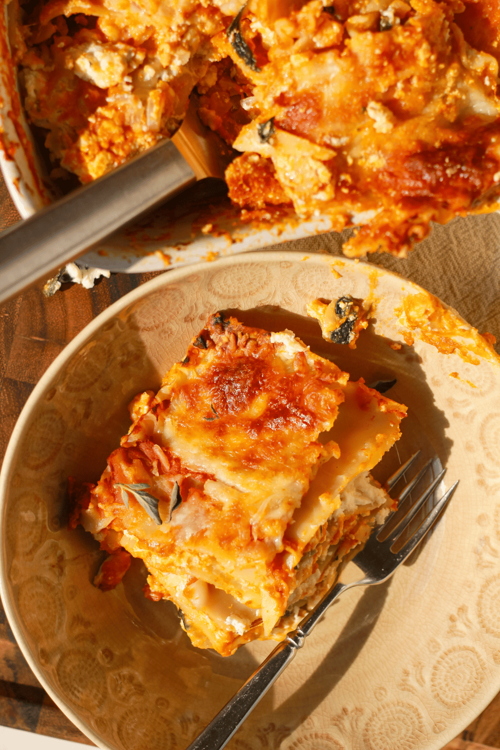 pumpkin lasagna