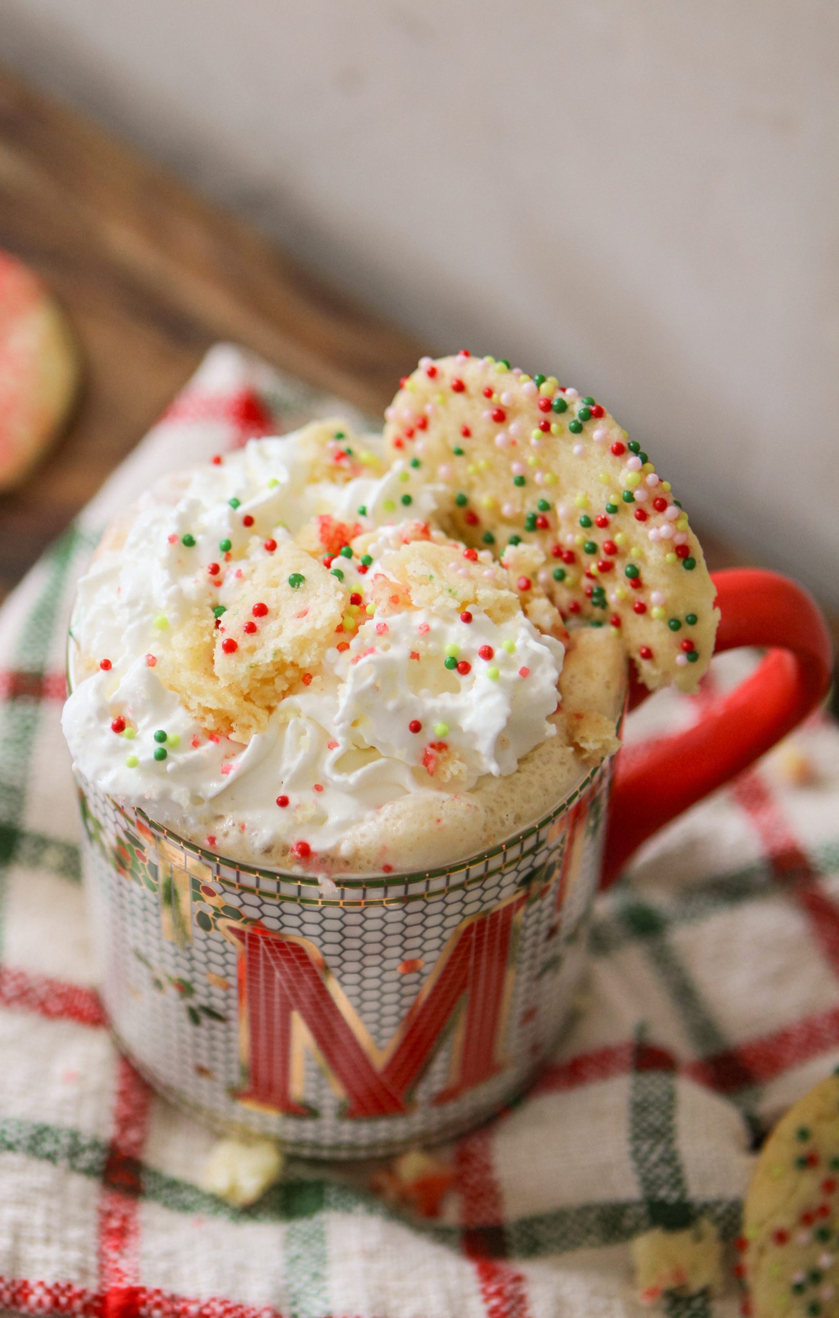 homemade sugar cookie latte