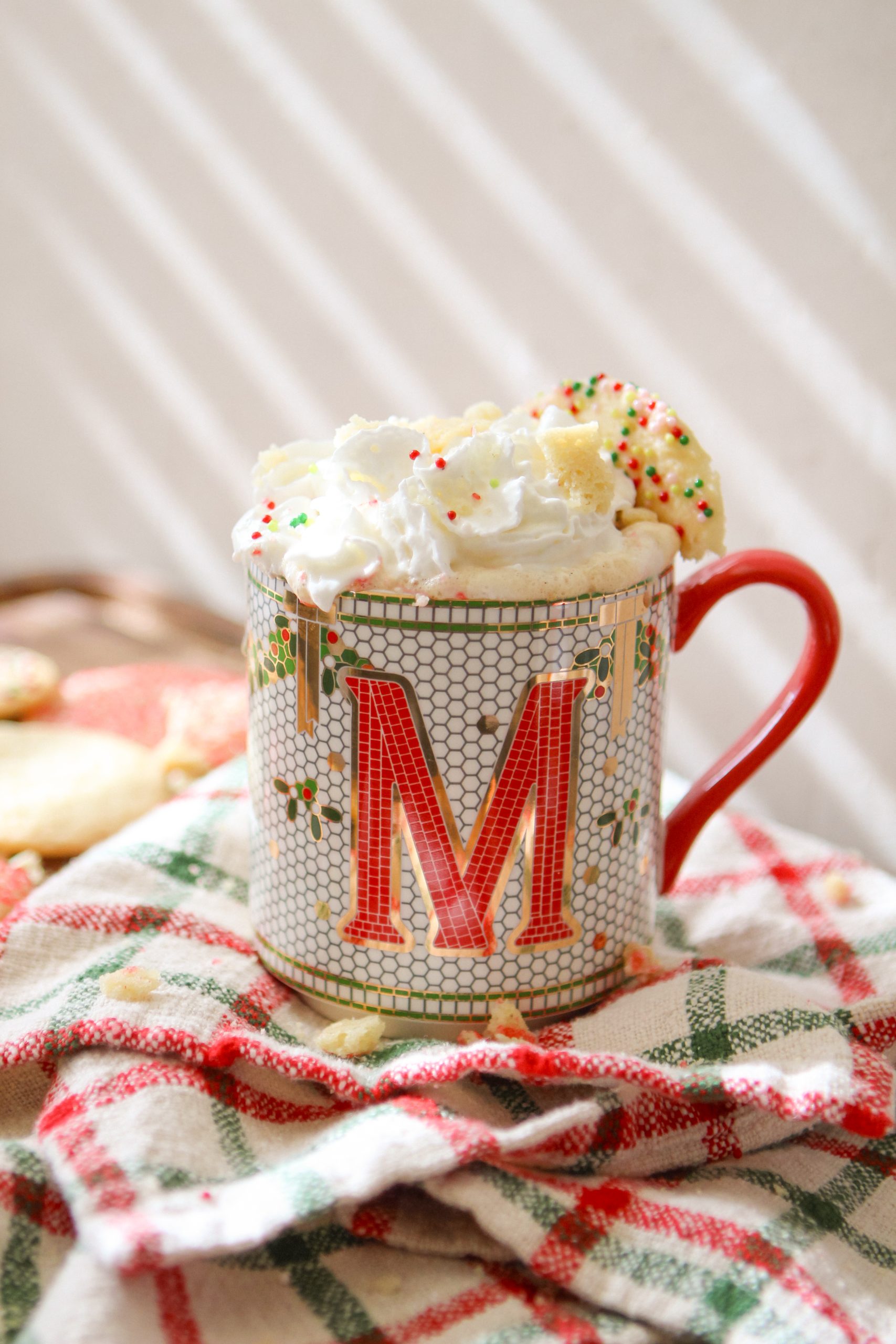 homemade sugar cookie latte