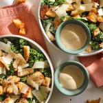 Tahini Kale Caesar Salad