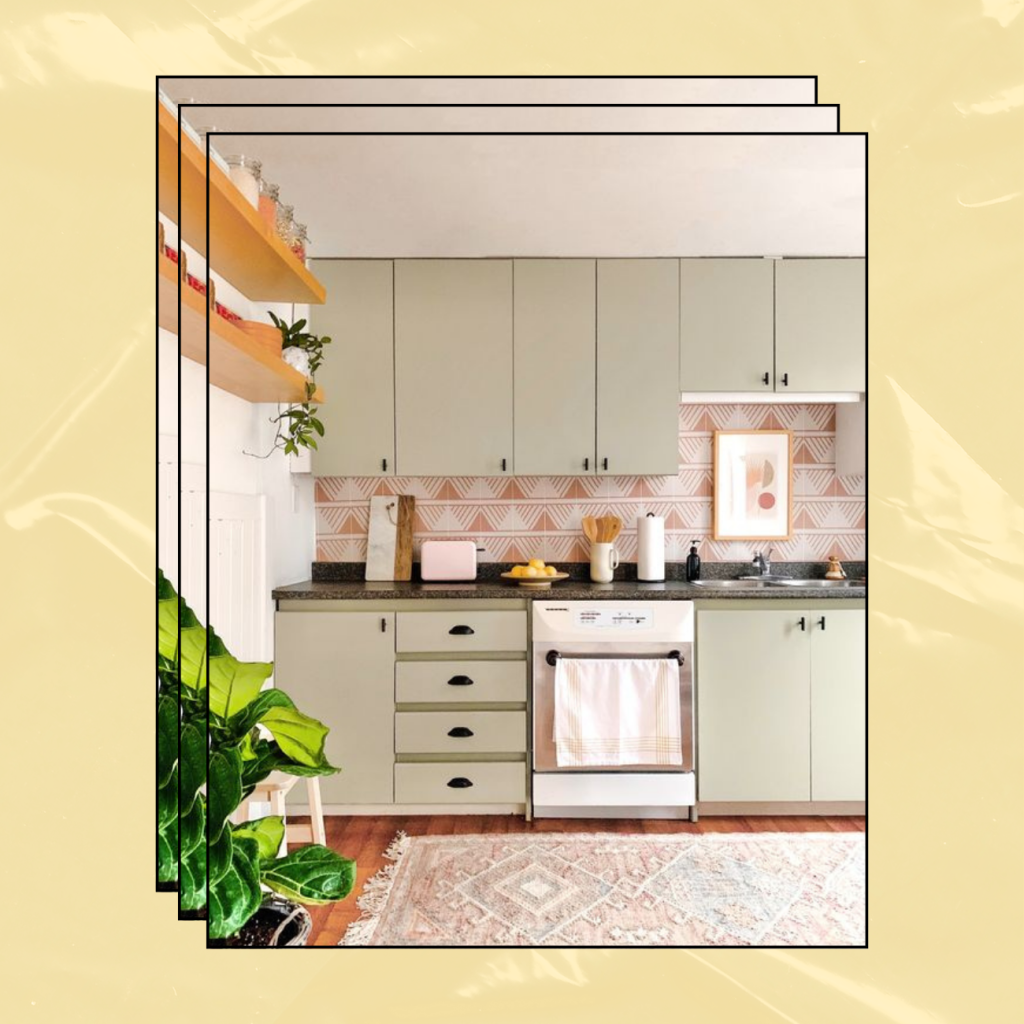 Illustration of Small Penthouse Apartment Kitchen Decor Ideas