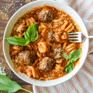 creamy italian meatball soup