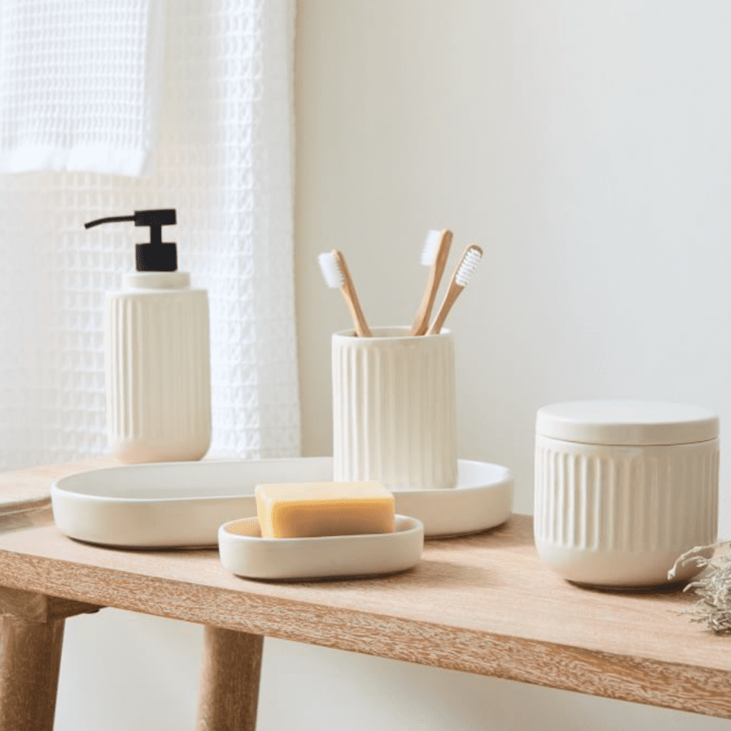 renter friendly bathroom makeover