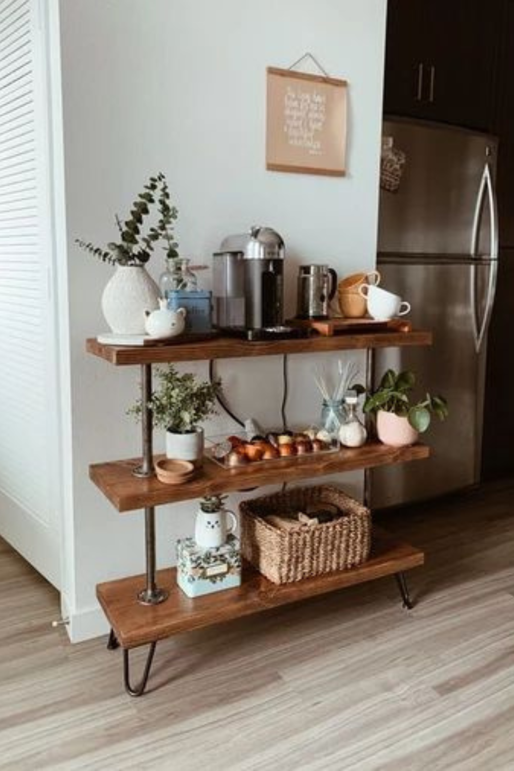 Coffee Bar Station Ideas for Small Spaces 