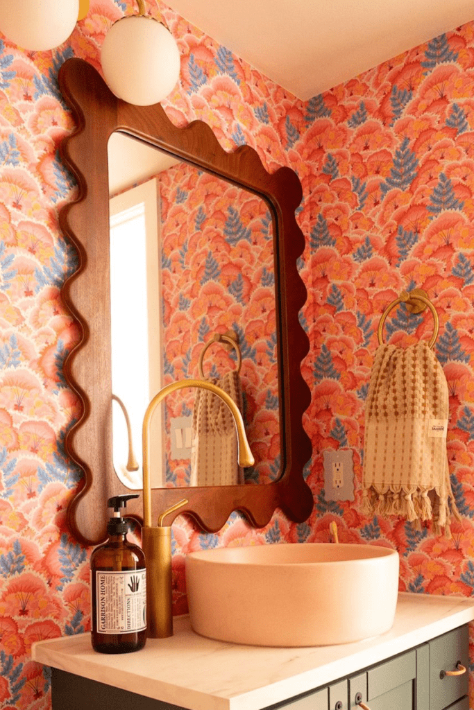 renter friendly bathroom makeover